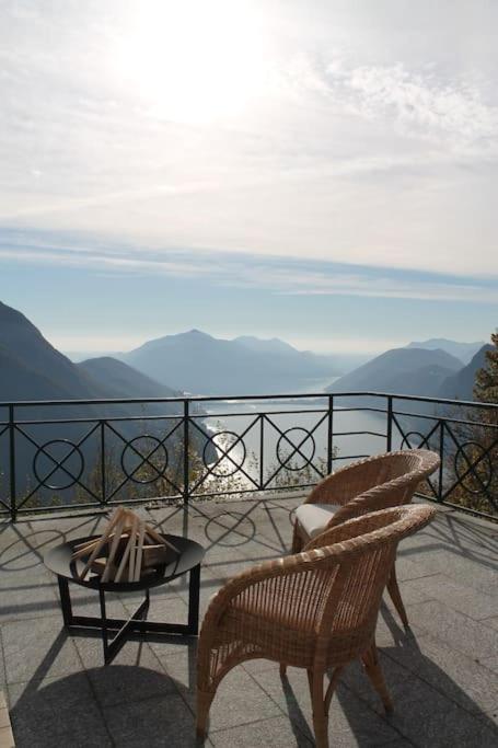 Appartamento La Perla Di Bre' Lugano Esterno foto