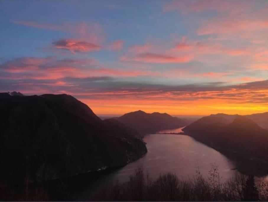 Appartamento La Perla Di Bre' Lugano Esterno foto