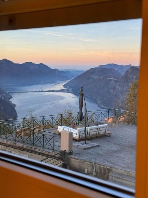 Appartamento La Perla Di Bre' Lugano Esterno foto