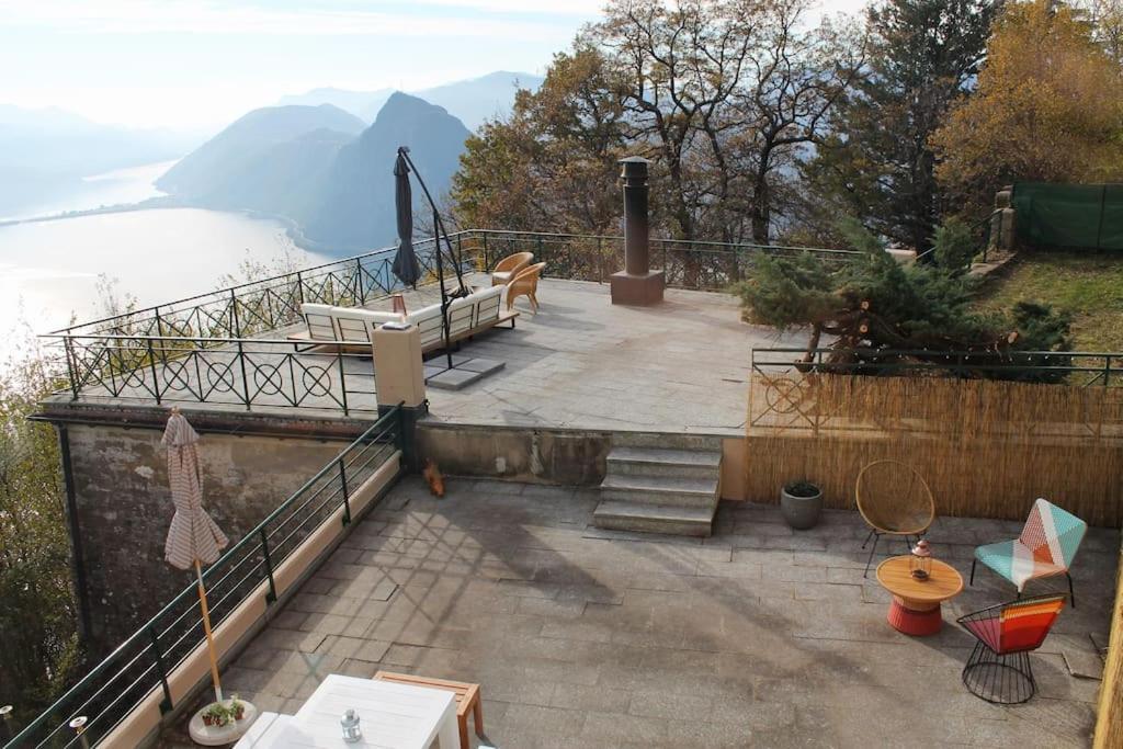 Appartamento La Perla Di Bre' Lugano Esterno foto