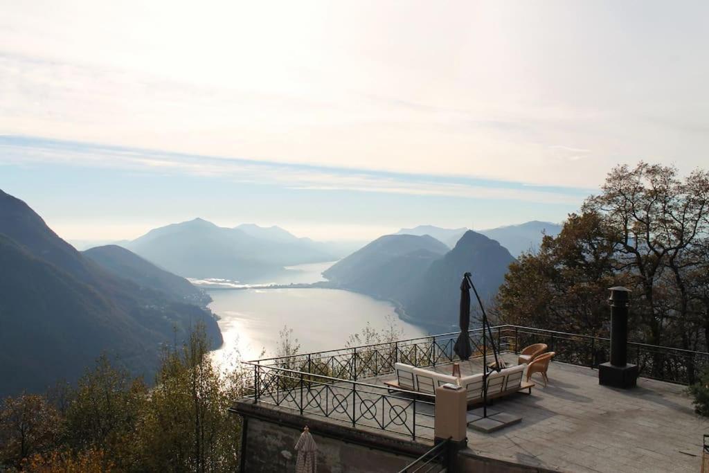 Appartamento La Perla Di Bre' Lugano Esterno foto